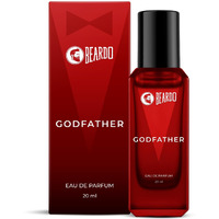 Beardo Godfather Perfume for Men, 20ml | Aromatic, Spicy Perfume for Men Long Lasting Perfume for Date night fragrance | Body Spray for Men | Rakhi Gift For Brother | Gift For Friends