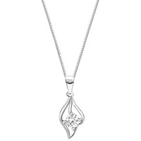 GIVA 925 Anushka Sharma Silver Falling Dew Pendant With Box Chain|Rakhi Rakshabandhan Gift For Sister Bhabhi,Gifts For Women & Girls|With Certificate Of Authenticity And 925 Stamp|6 Month Warranty*