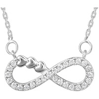 GIVA 925 Silver Infinity Heart Necklace |Rakhi Rakshabandhan Gift for Sister Bhabhi, Gifts for Women & Girls| With Certificate of Authenticity and 925 Stamp | 6 Month Warranty*