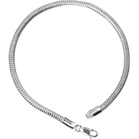 Clara Anti-Tarnish 92.5 Sterling Silver Snake Bracelet 8 inch | Rakhi for Bhai Brother | Gift For Men & Boys