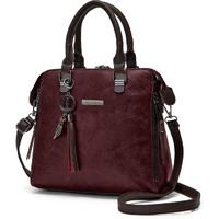 VISMIINTREND Leather Sling Satchel Wine Handbag for Women & Girls| Casual Shoulder Bags for Travel, Office, College | Side Purse for Birthday, Anniversary Gift for Wife/Mother & Rakhi Gifts for Sister