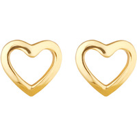 GIVA 925 Silver Golden Charming Love Studs|Gifts For Girlfriend,Rakhi Rakshabandhan Gift For Sister Bhabhi,Gifts For Women & Girls|With Certificate Of Authenticity And 925 Stamp|6 Month Warranty*