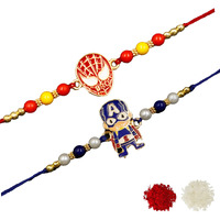 Alaukik Kids Cartoon Rakhi/Toy Rakhi for Kids Brother/Sister - Rakhi with Roli Chawal