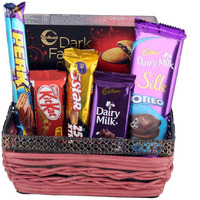 Astonished Retail Creamy Dairy Milk Silk Oreo with Designer Basket | Chocolate Gift Hamper for Diwali, Birthday, Holi, Rakhi, New Year, Christmas, Anniversary, 1