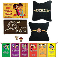 BOGATCHI Rakhi Chocolates, Rakhi with Chocolates for Brother, raksha bandhan Gifts, Rakhi for Brother with Chocolates, Rakhi for Kids