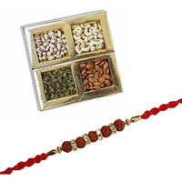 Rakhi with Dry Fruits for Brother 311