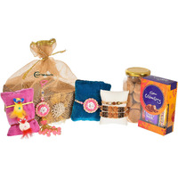 NUTRI MIRACLE Dry Fruit And Nut Gifts With Rakhi Hamper,200gm