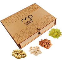 Maalpani Dry Fruits Gift Hamper Box pack | Gift Hamper Box | Diwali | Festival | Events | Days | Occasion | Birthday | Anniversary | Rakhi | Valentine Day | 200g Dryfruits, Pack of 4