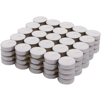 Yathart Multi-Purpose Candles for Home Decorative Smokeless Pack of 100 Pcs Diya Tealight Candle Set (White, Scented Fragrance, 12gm Wax)