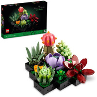 LEGO Succulents 10309 Plant Decor Building Kit (771 Pcs),Multicolor