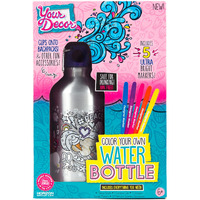 Your Decor Colour Your Own Water Bottle, Multi Color