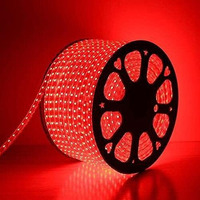 Gesto 5 Meter Rope Led Strip Lights  Outdoor Lights waterproof for Balcony Decoration,Home Decor & Interior Decoration | Decorative Lights for Diwali Decoration,Cove Light for ceiling (Red)