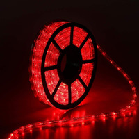 Gesto 5 Meter Led Strip Lights  Ceiling Lights for Home Decoration,Rope led Light for Balcony Decoration Outdoor Lights Waterproof | Fairy Lights for Home Decor,Birthday,Diwali Decoration(Red)