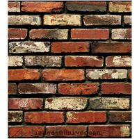 Univocean Modern Brick Wall 3D Wall Poster, Wallpaper, Wall Sticker Home Decor Stickers for bedrooms, living Room, hall, kids room, play room