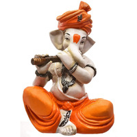 MOSTOS ; Brings Superior - Dancing Ganesha Idols for Home Decoration - Ganpati Idols for Home Decor - (Size: L x B x H : 3 x 3 x 6.2 inches) (Model 30)