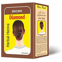 Diamond Herbal Henna Brown Hair Color Brown Mehendi,Natural Brown, 60g(Pack of 1)