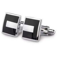 Kovove The Bling Black Cufflinks for Men