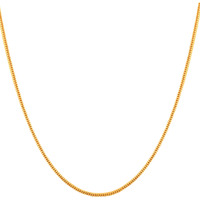 Fashion Frill Designer Golden Chain Thin Light Weighted Gold Plated Gold Chain For Girls Women Men Boys 28 Inches (Modern)