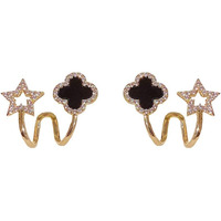 Shining Diva Fashion Latest Stylish Gold Plated Stud Earrings for Women and Girls (14723er)