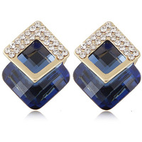 YouBella Fashion Jewellery Earrings for Girls and Women (BLUE)