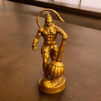 Hanuman Ji with Gada Murti : Divine Protector for Your Car's Dashboard