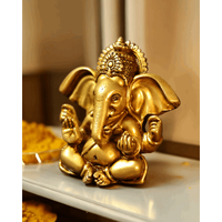 Ganesh ji  Murti Office Decor - Spiritual Hindu Decor