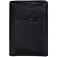 Scully Passport Case 3005,Black Leather,US