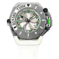 Mazzucato Rim Reversible Automatic Scuba White Green