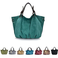 Journey Canvas Handbag, TEAL