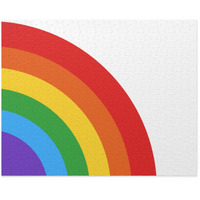 Onetify Rainbow Art Jigsaw Puzzle 500-Piece