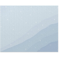 Onetify Snowy Blue Landscape Jigsaw Puzzle 500-Piece