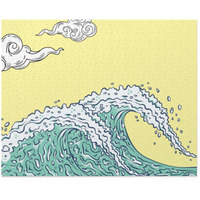 Onetify Waves Jigsaw Puzzle 500-Piece