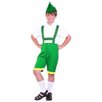 Bavarian Boy Costume - Child Large