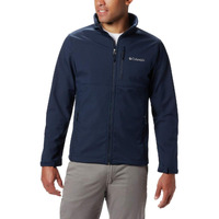 Columbia Men's Ascender Softshell Front-Zip Jacket, Collegiate Navy, 3X