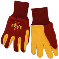 Wincraft NCAA Iowa State Cyclones GlovesTwo Tone Style Youth Size Gloves, Team Colors, One Size