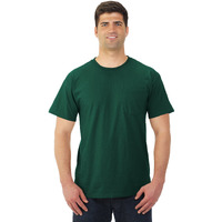 Jerzees Mens DRI-POWER Active Short Sleeve Pocket Crew T-Shirt, JZ29MPR, 4X