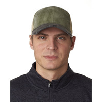 Adams Distressed Ollie Cap OS HRDWDS CAMO/ TAN