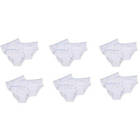 Men's Reusable Incontinence Brief 6oz 3-Pack - Size -Large 38-40 - Pack of 2