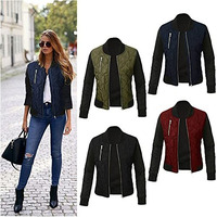 Chic Babe Bomber Jacket In Quilted Satin, 3X-LARGE / Classic Black