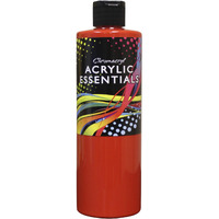 Chromacryl Acrylic Essentials, Warm Red, Pint