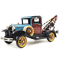 Old Modern Handicrafts 1931 Ford Model A Tow Truck - 1:12 Scale Model Truck - an Elegant Decor Piece for Any Space - 16.8L x 6.0W x 6.0H Inches