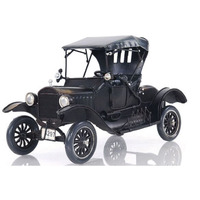 Old Modern Handicrafts Black Ford Model T - Vintage Ford Model T Replica Car Model - A Nostalgic Tribute to The Iconic Tin Lizzie - 11.5L x 6.0W x 7.0H Inches