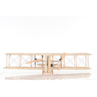 Old Modern Handicrafts Wright Brothers Airplane Model - Elevate Any Space with Timeless Elegance of Model Plane - 33.0L x 17.0W x 7.5H Inches