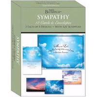 Card-Boxed-Shared Blessings-Sympathy Clouds in The Sky (Box of 12)