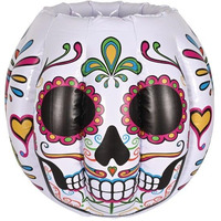 Beistle Inflatable DOD Sugar Skull Cooler