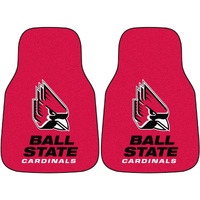 Ball State University 2 Piece Front Car Mats