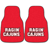 Louisiana-Lafayette 2 Piece Front Car Mats