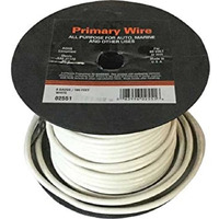 EAST PENN 2551 White 8 Gauge x 100' Wire