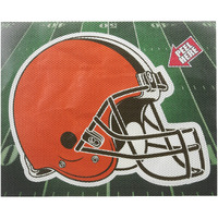 NFL Cleveland Browns Diecut Window Film, Orange