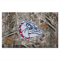 FANMATS 32908 Gonzaga University Rubber Scraper Door Mat